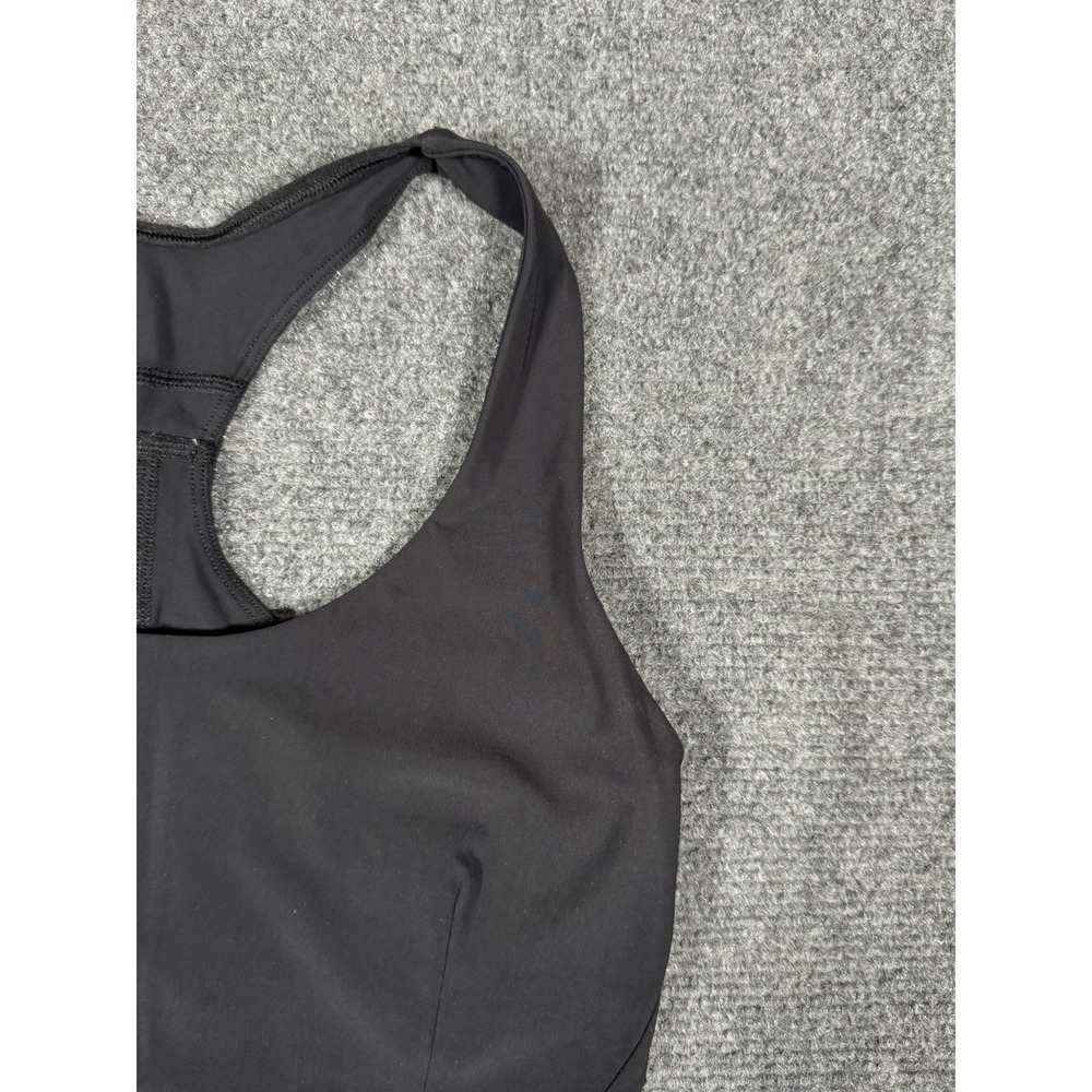 Lululemon Strong Identity‎ Bra Womens 4 B/C Cup Black Yoga Gym Training EUC - Picture 2 of 11